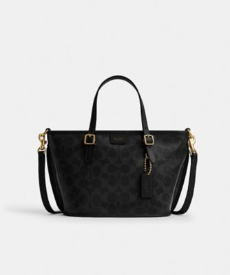 タクシー トート バッグ 21・シグネチャー キャンバス | COACH